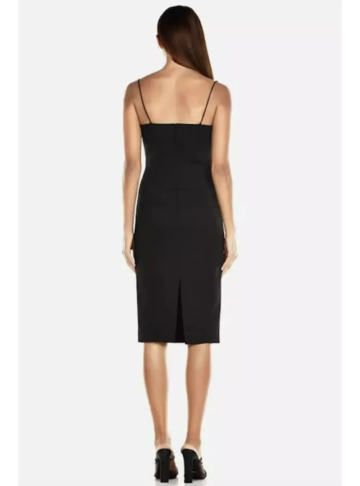 Misha Sophie Midi Dress Black Size 4 - Image 2