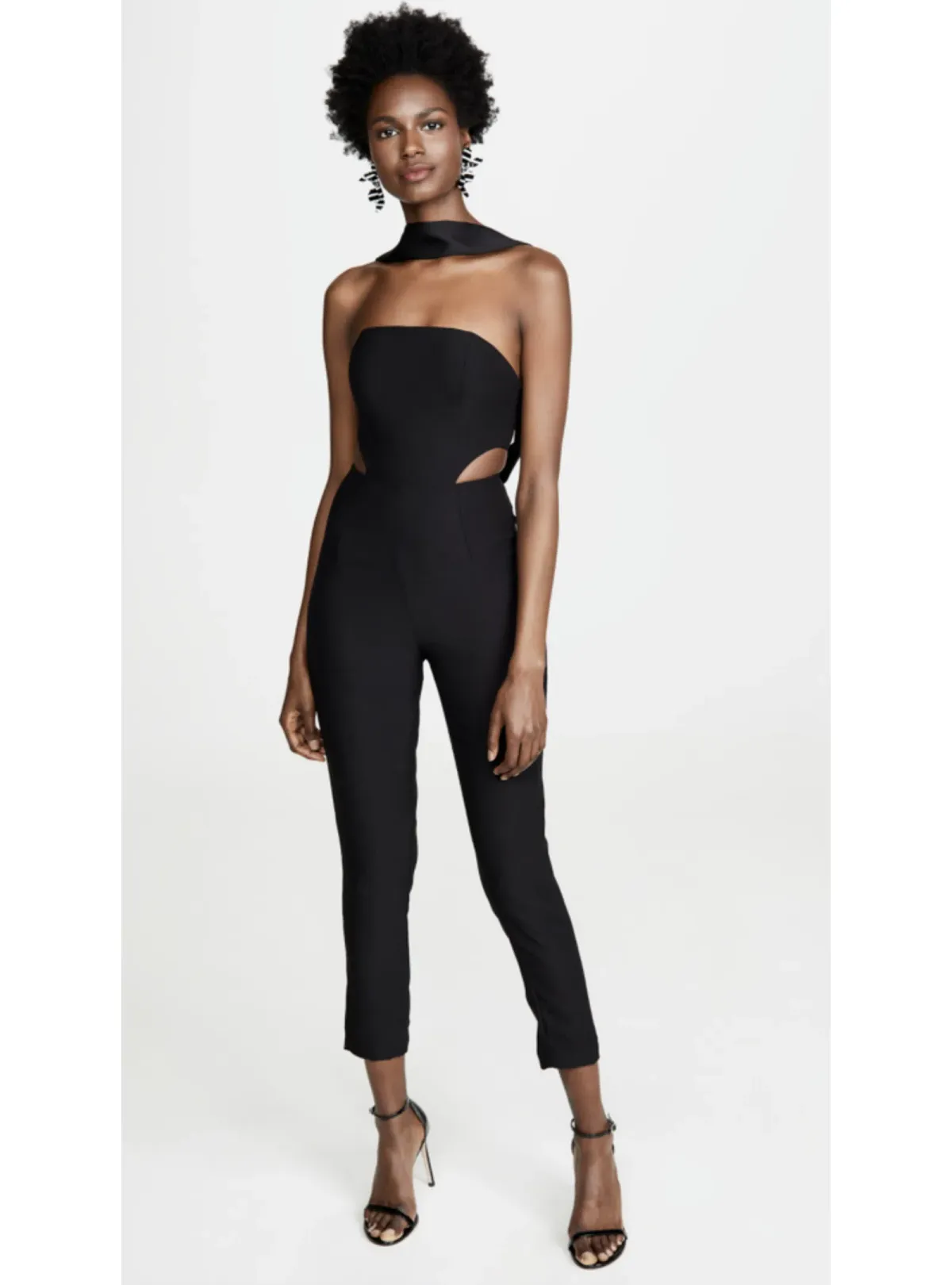 MISHA Christa Pantsuit Black Size 8 - Image 3