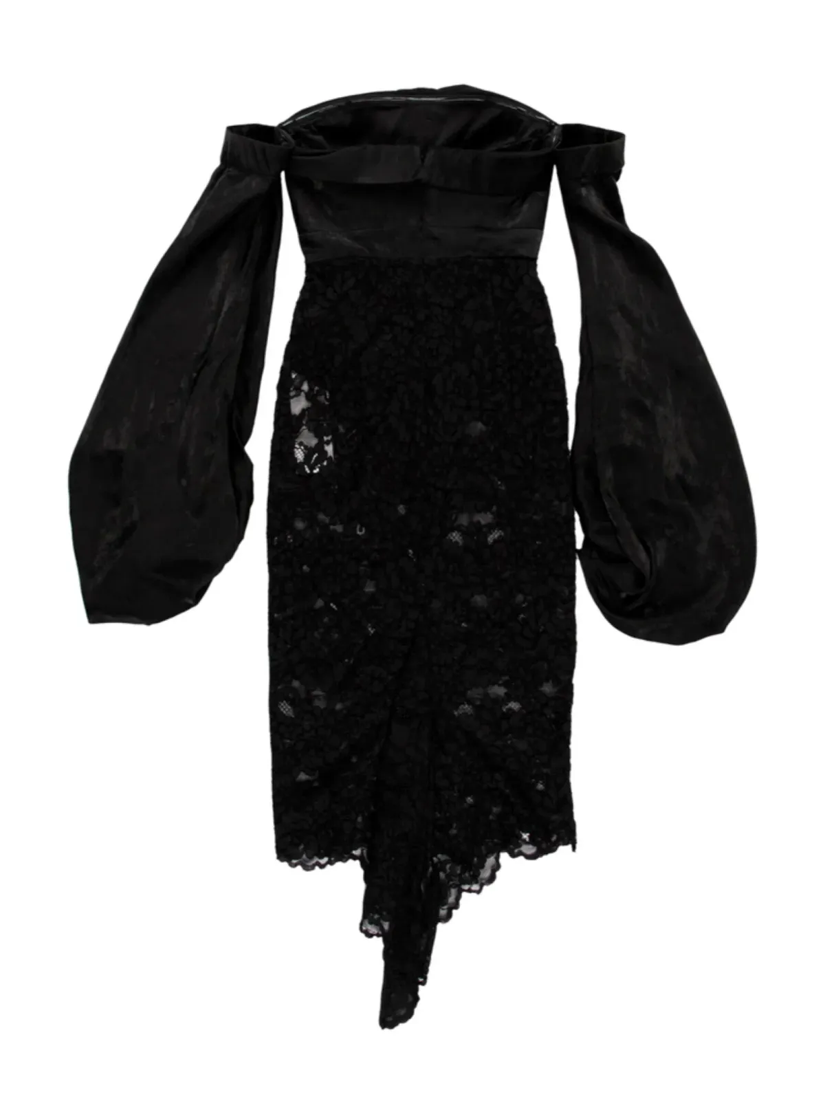 Misha Constance Midi Dress Black Size 14 - Image 3
