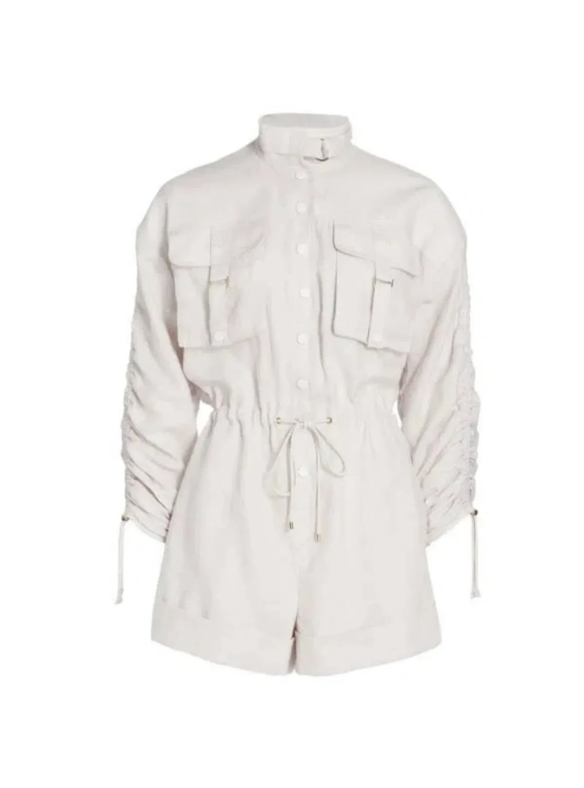 Zimmermann Utility Playsuit Dove Size 1 / AU 10  - Image 4