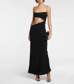 Christopher Esber  Disconnect Cami Dress Black Size 10 AU for rent on The Volte - image 1