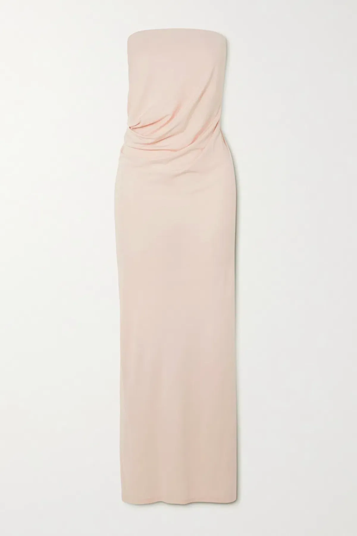 Christopher Esber Balm Strapless Ruched Dress Pink Size AU 10  - Image 3