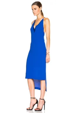 Dion Lee Fine Line Cami Slip Dress in Cobalt Blue Size 8 for rent on The Volte - image 2