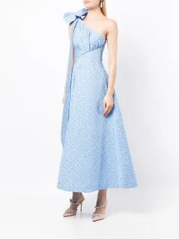 Rachel Gilbert Emiliano Gown Blue Size 10 for rent on The Volte - image 2