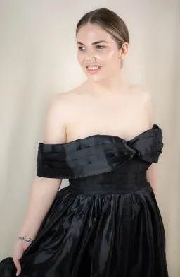 Aje Cordelia Corseted Maxi Dress Black Size 16 for rent on The Volte - image 6
