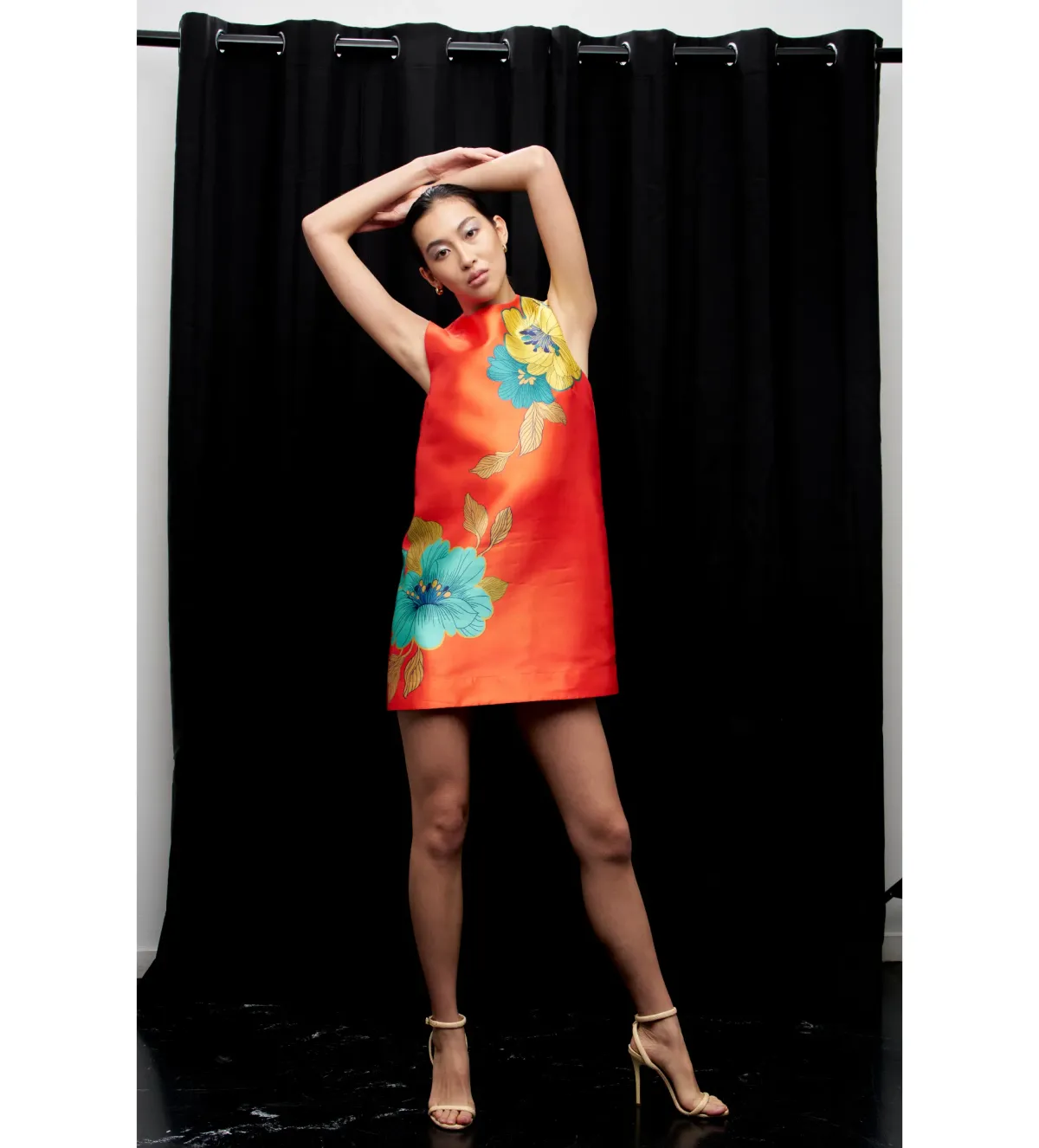 Alemais Piato Mini Dress Floral Size 8 - Image 1