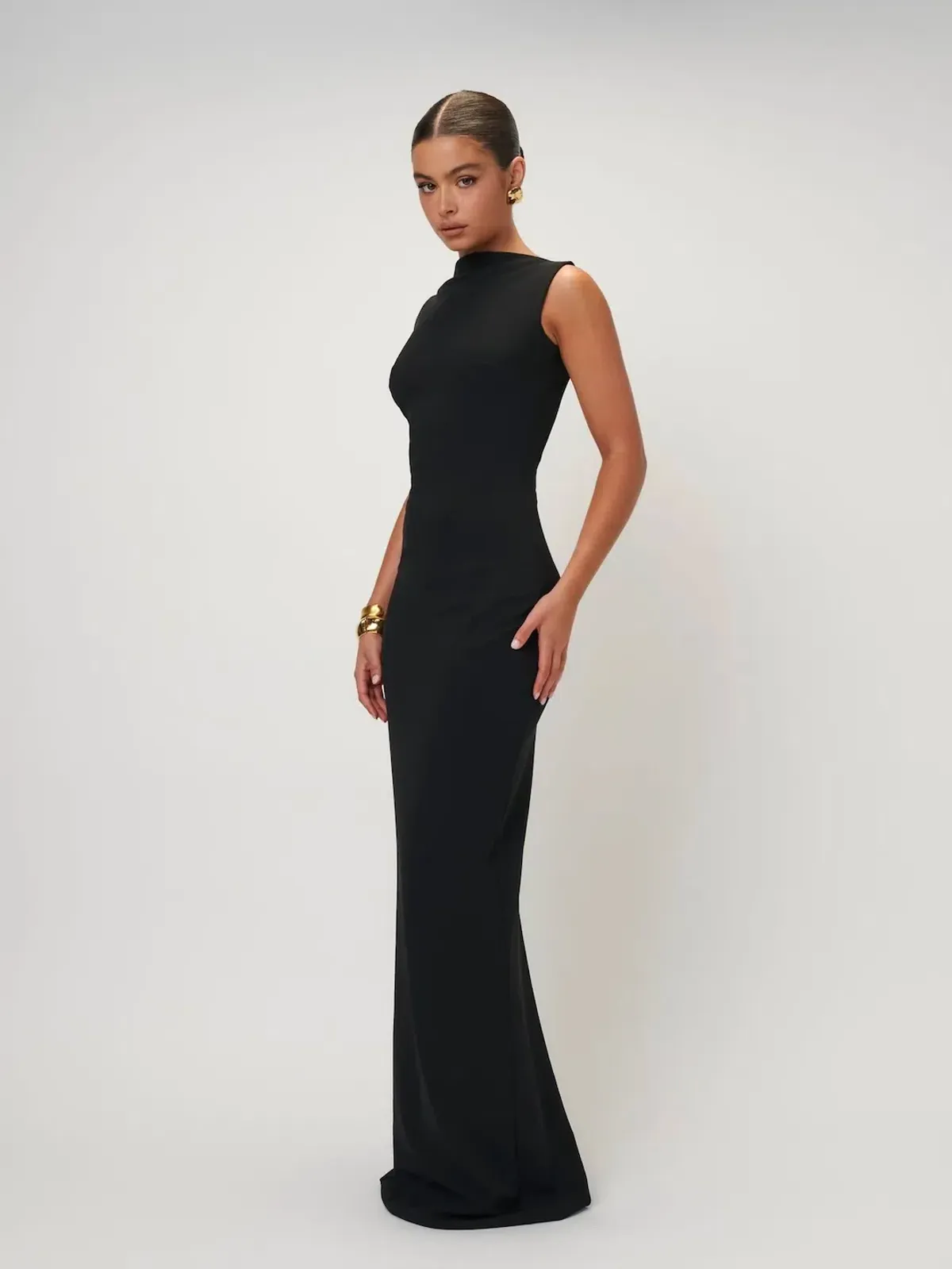 Effie Kats Verona Gown Black Size XS / AU 6-8 - Image 2