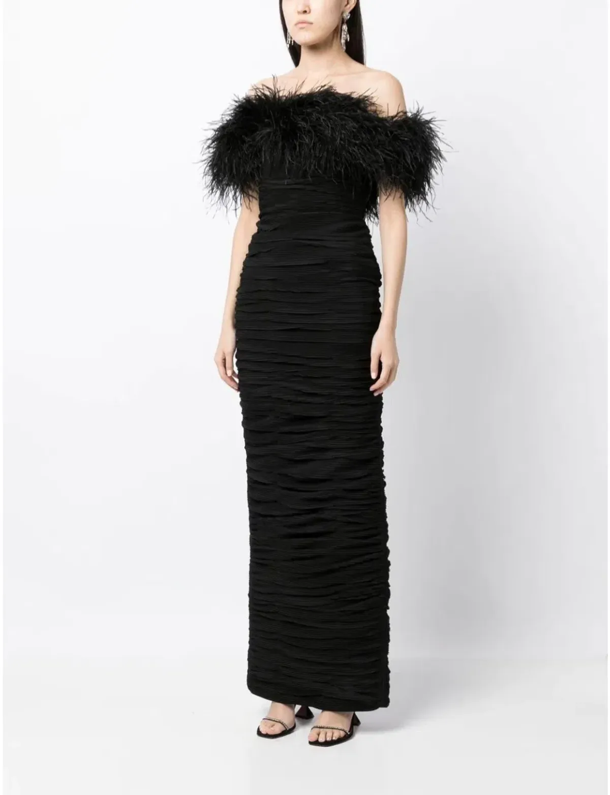 Rachel Gilbert Zion Gown Black Size 3 / AU 12 - Image 3