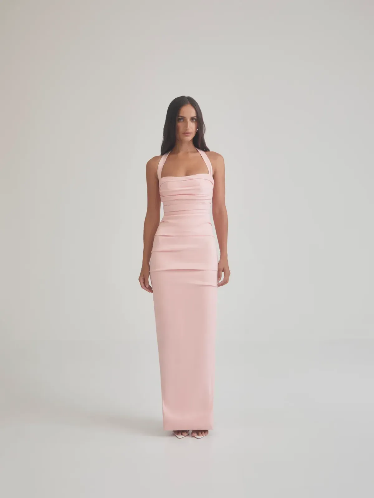 Sheike Carrie Gown Pink Size 8 - Image 2
