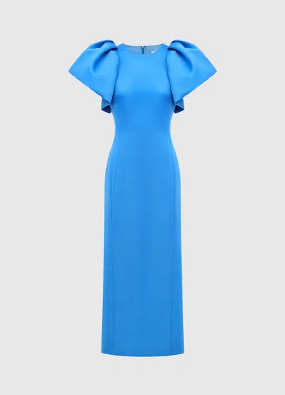 Leo Lin Lucinda Maxi Dress  Steel Blue Size 10  - Image 3