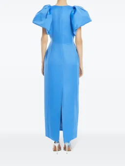 Leo Lin Lucinda Maxi Dress  Steel Blue Size 10  for rent on The Volte - image 2