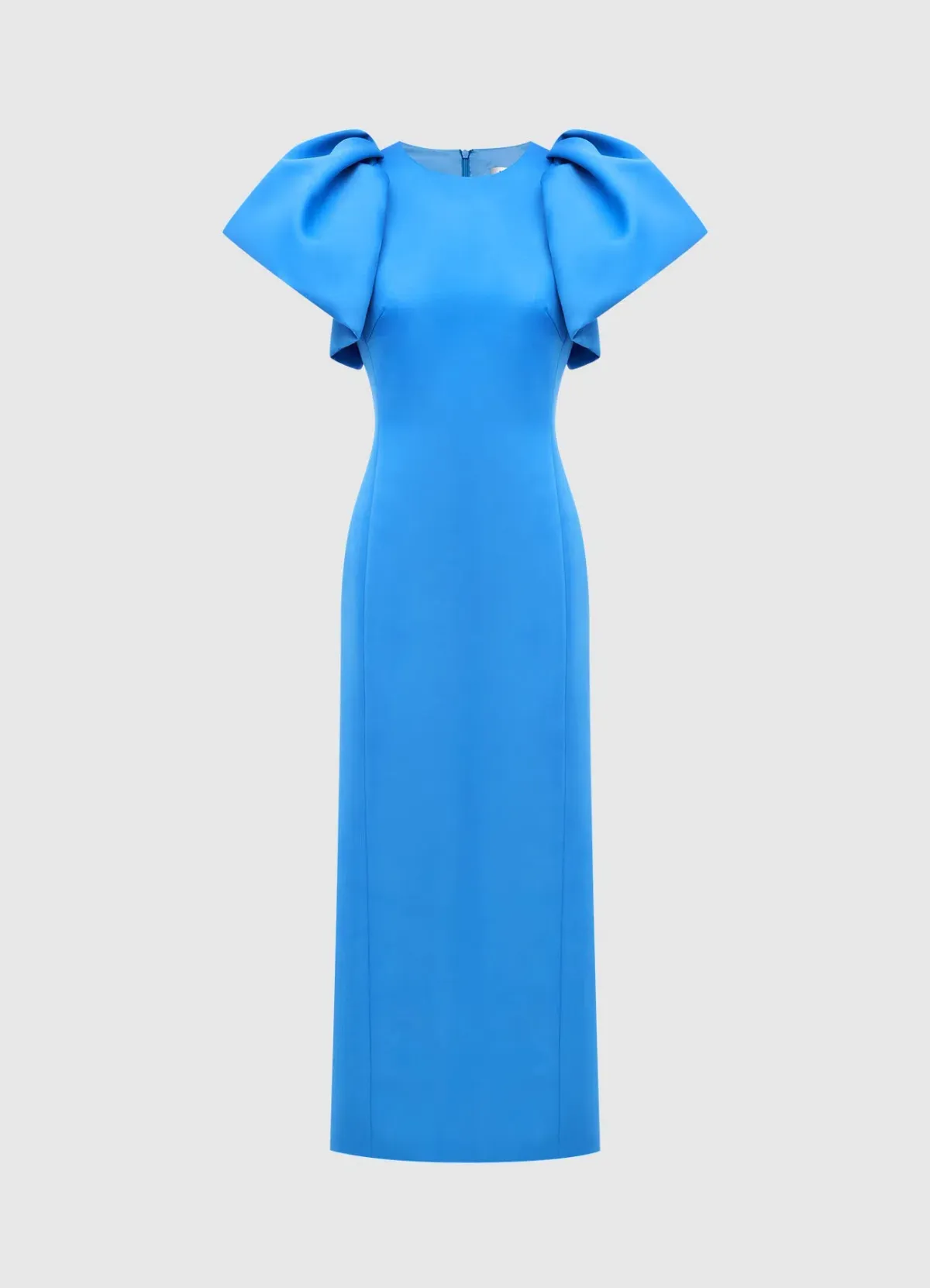 Leo Lin Lucinda Maxi Dress Steel Blue Size 14 - Image 3