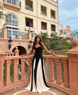 Arcina Ori Paloma Dress Black/White Size 8 for rent on The Volte - image 2