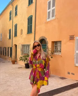 Bamba Titan Shirt Dress Multi  Size XS/S / AU 6 for rent on The Volte - image 4