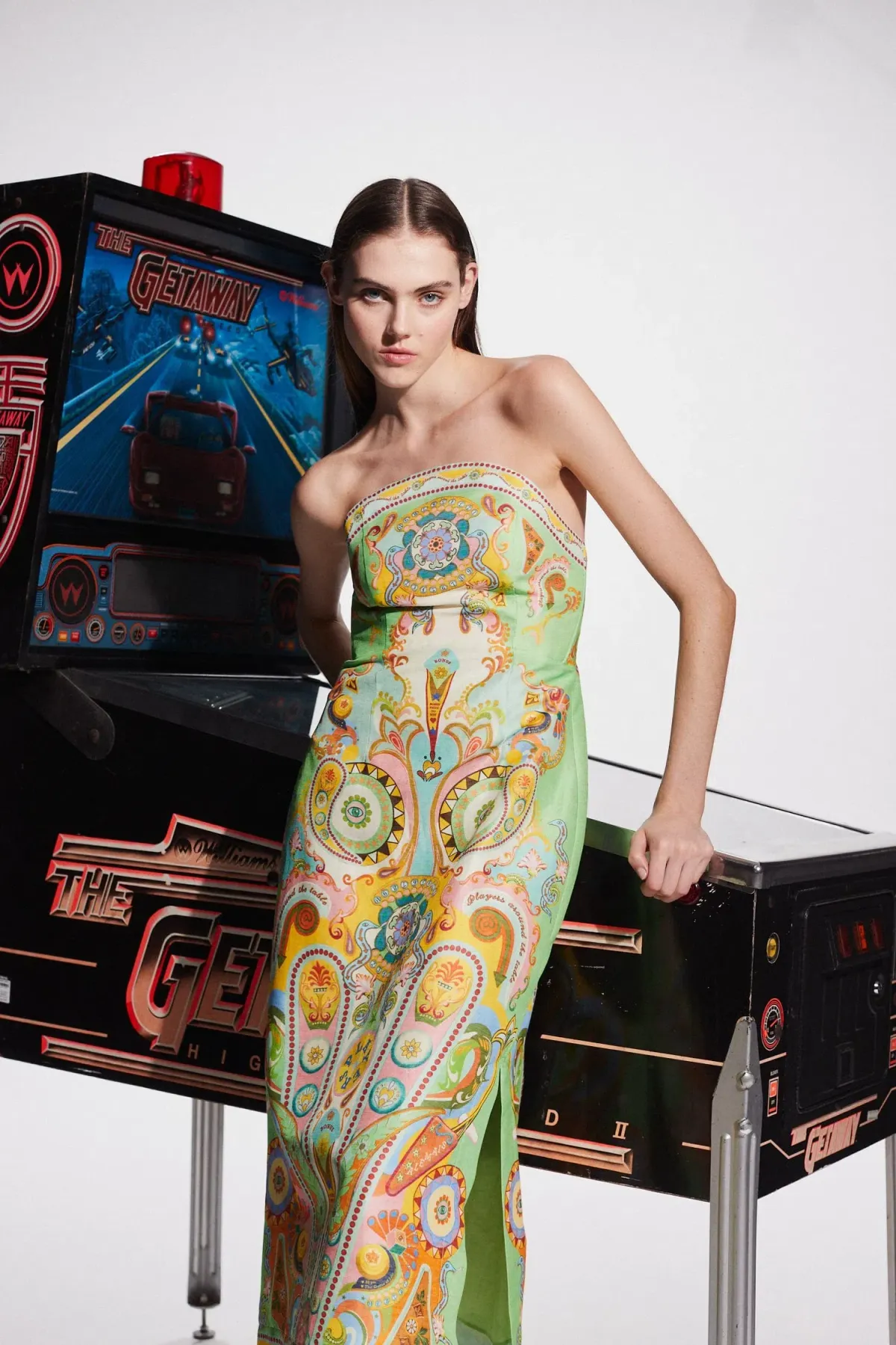 Alemais Pinball Bodice Dress Multi Size 8 - Image 1