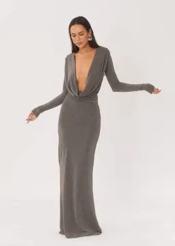 Arcina Ori Jen Dress Grey Size 8 for rent on The Volte - image 3