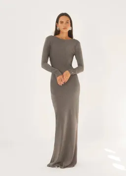 Arcina Ori Jen Dress Grey Size 8 for rent on The Volte - image 8