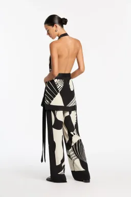 Sir the Label Realisme Pant in Papier Print Size AU 8 for rent on The Volte - image 4