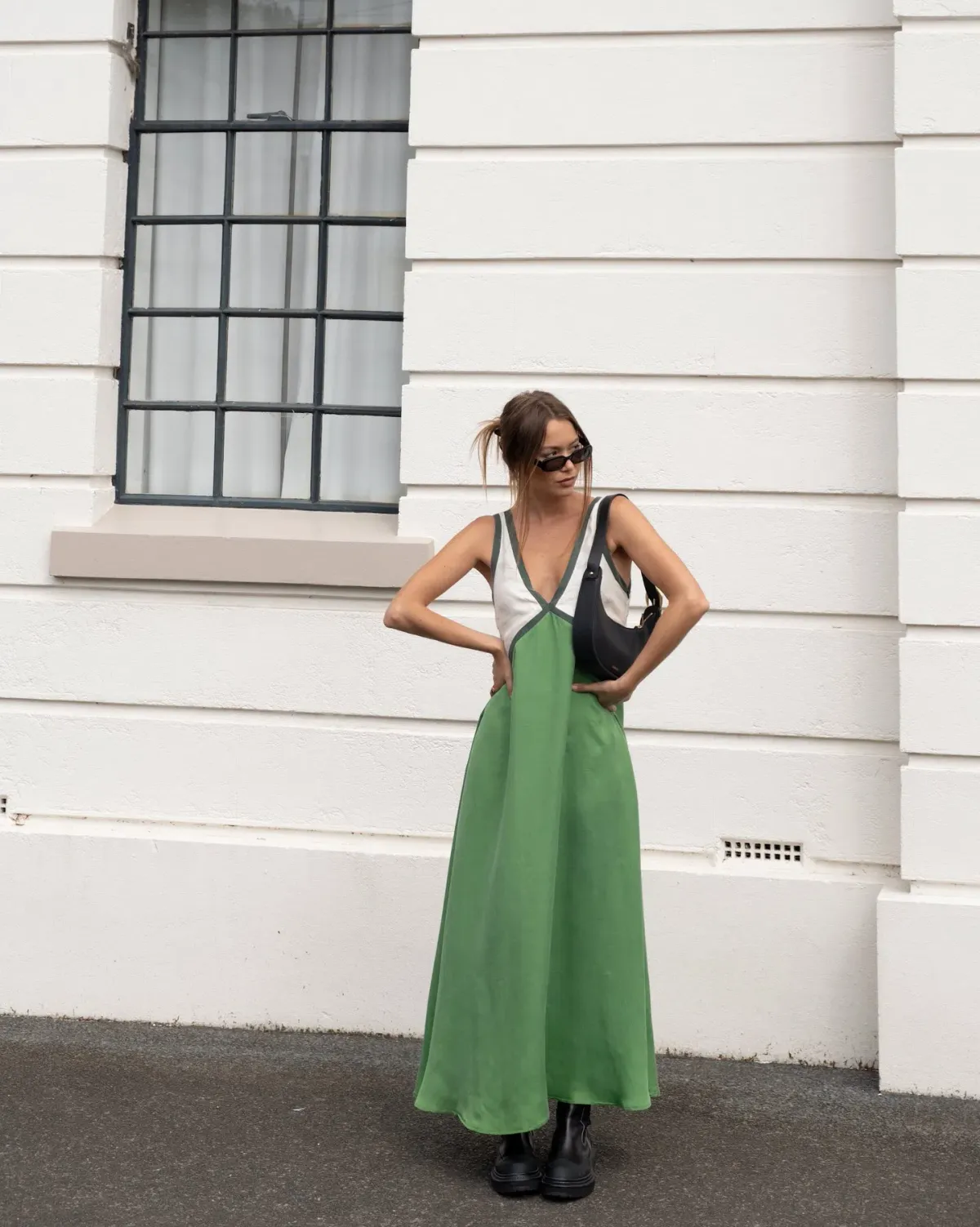 Sanica The Namoi Maxi Dress Green Size S / AU 8 - Image 4