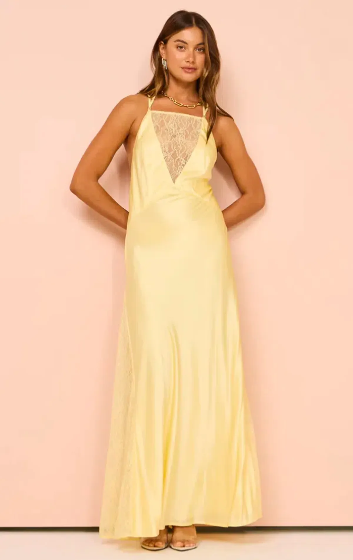 Hansen & Gretel Arie Lace Dress in Butter Size 8 - Image 5