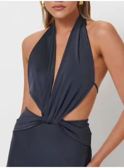 Effie Kat Harper Gown in Thunder Size M / AU 10 for rent on The Volte - image 2