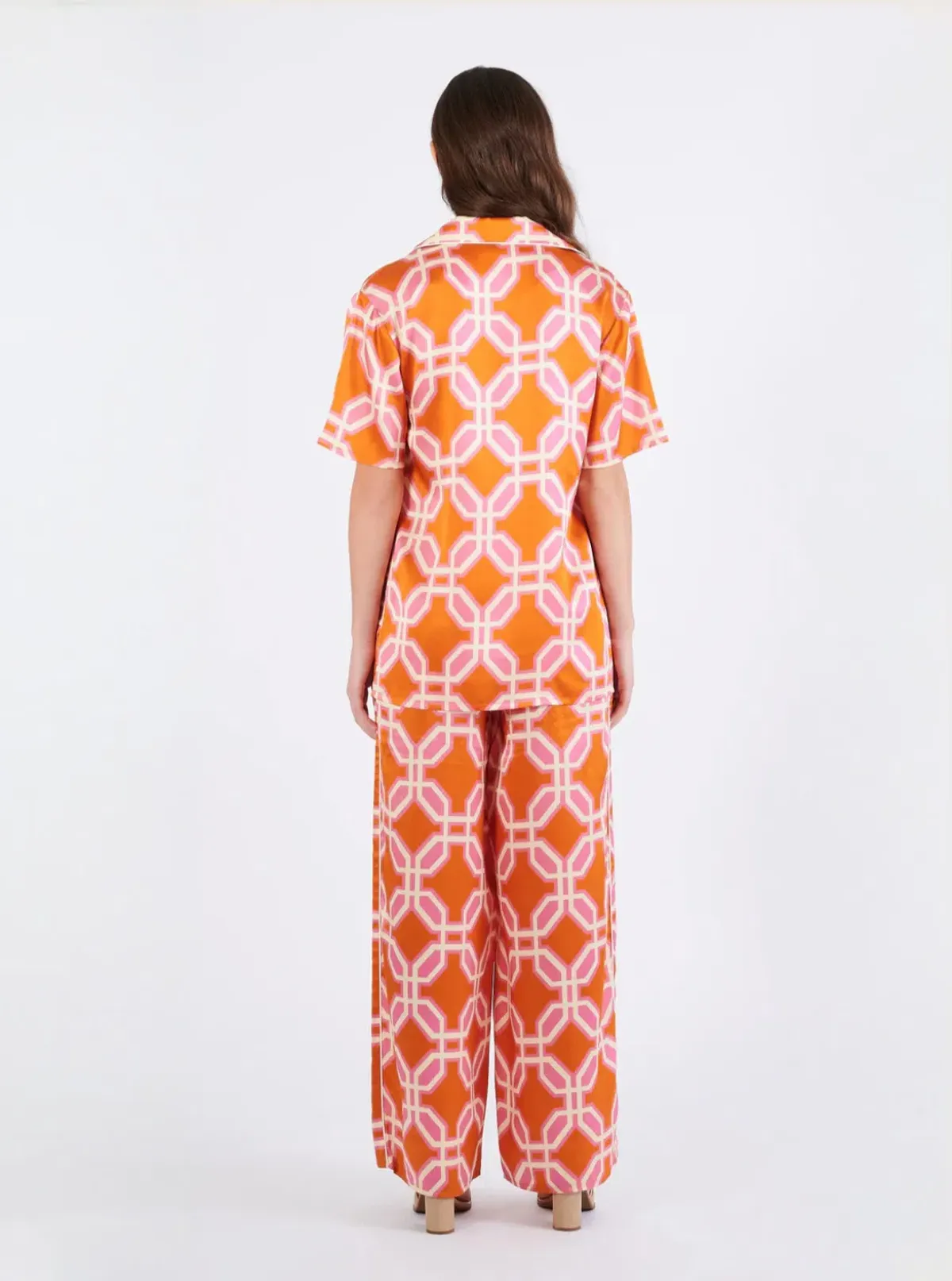 Rachel Gilbert Zila Set Orange/Pink Size AU 12 - Image 3