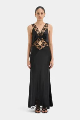 Sir the Label Aries Cut Out Gown Black Size 0 / AU 6 for rent on The Volte - image 1