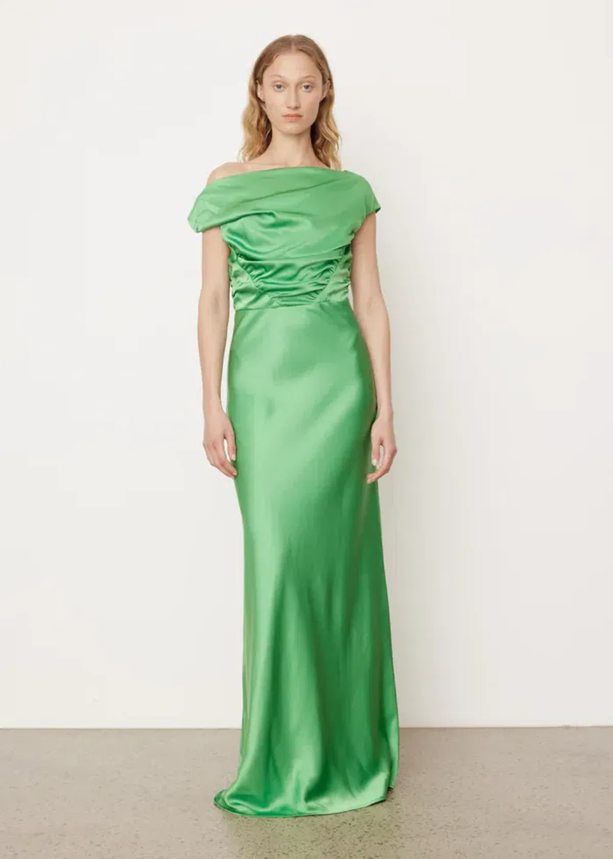 Paris Georgia Davie Dress Basil Green Size XS / AU 6 - Image 4