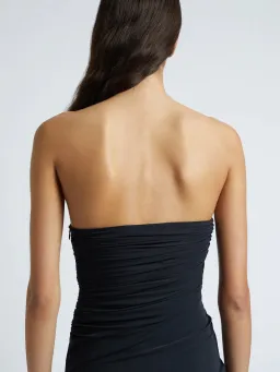 Christopher Esber Encompassed Looped Bodice Dress Black Size 8 / 8-10 AU for rent on The Volte - image 5