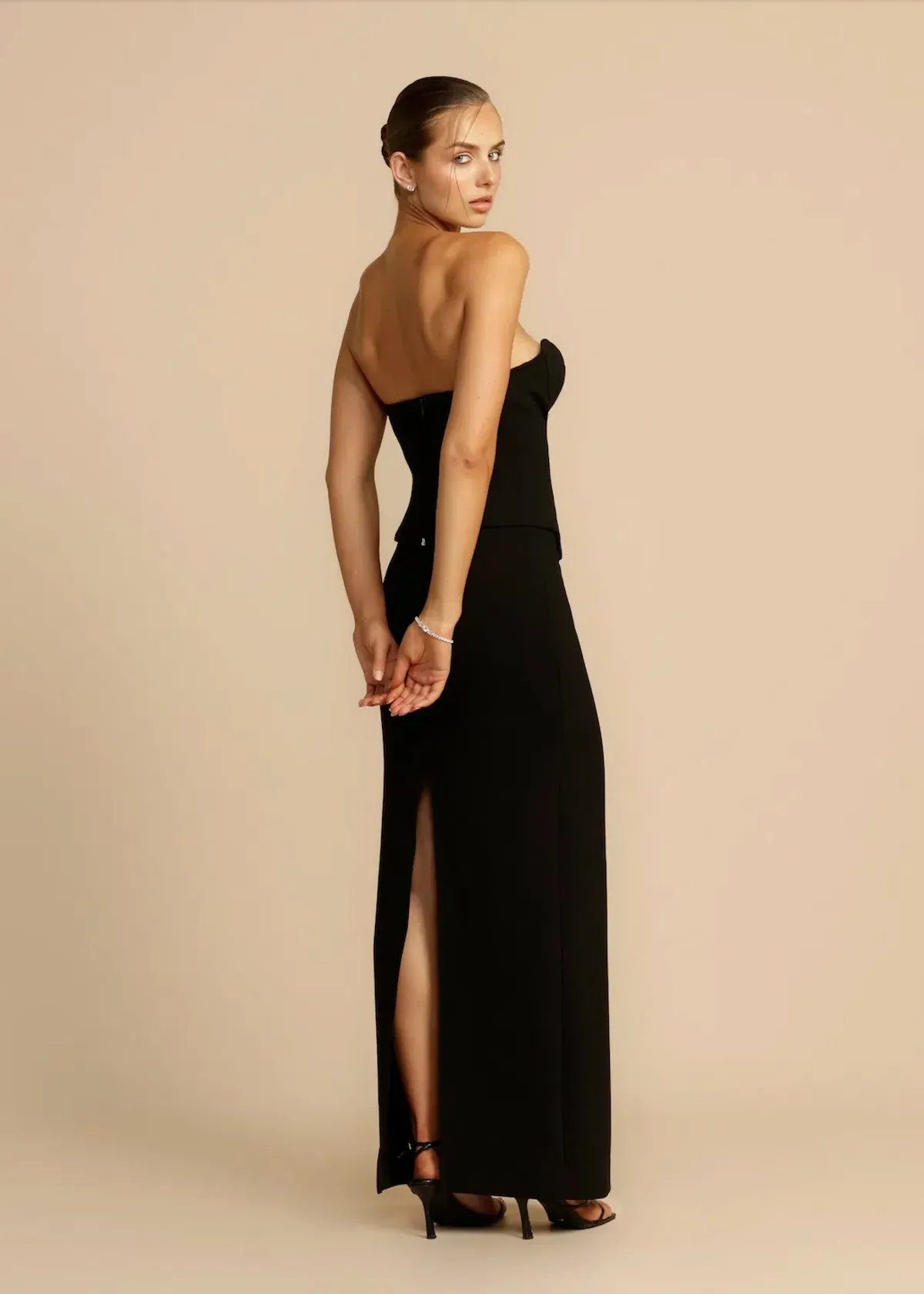 Arcina Ori Frida Bustier and Sloan Skirt Set Black Size S / AU 8 - Image 7