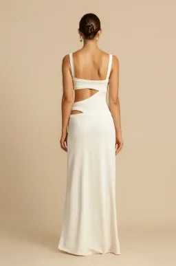Arcina Ori Jetta Maxi Dress White Size S/Au 8 for rent on The Volte - image 5