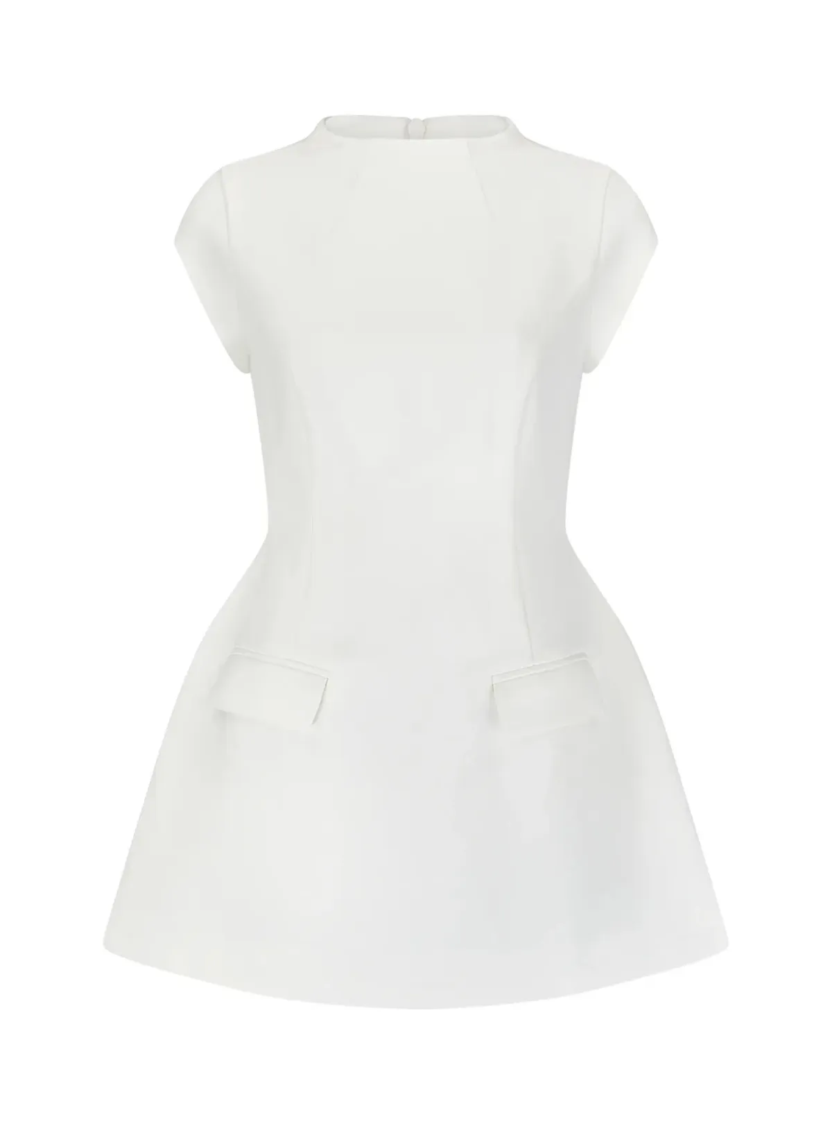 Odd Muse The Ultimate Muse Cap Sleeve Mini Dress White Size S / AU 8 - Image 4