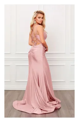 Nox Anabel T481 Dress Blush Size 12 for rent on The Volte - image 2