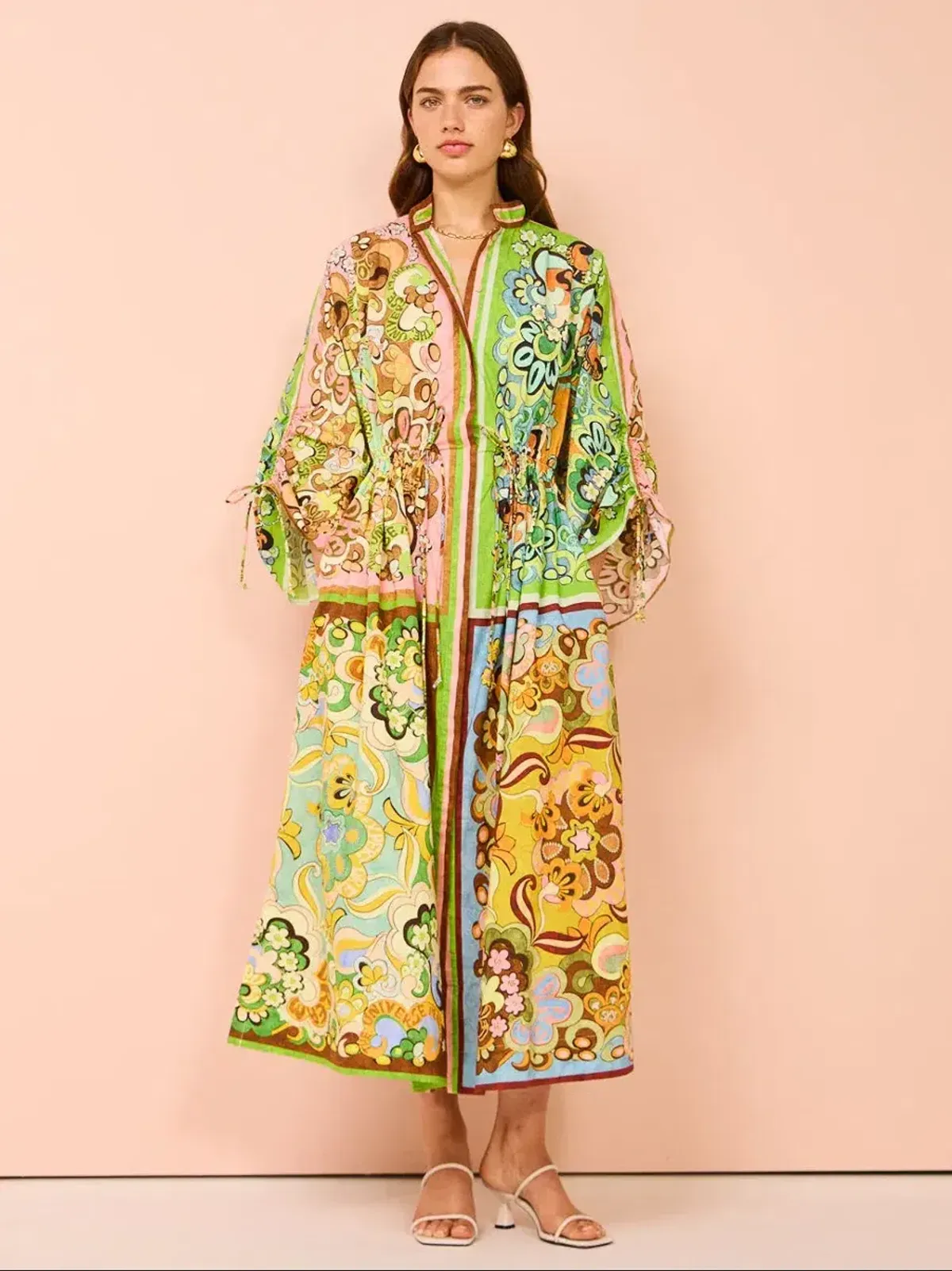 Alemais Dreamer Pool Dress Multi Size AU 6 - Image 1