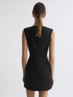 Anna Quan Lia Dress Black Ink Size 8 for rent on The Volte - image 4