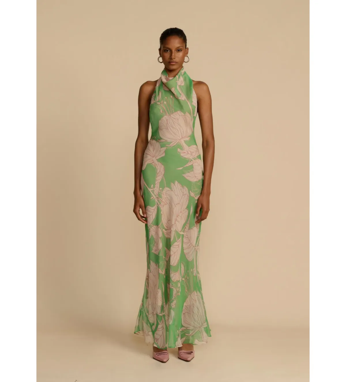 Arcini Ori Josefine Dress Spring Large Scale Floral Print Size AU 8 - Image 2