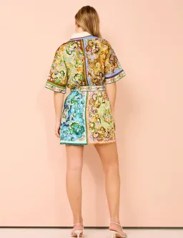 Alemais Dreamer Mini Shirt Dress Size 6 for rent on The Volte - image 3