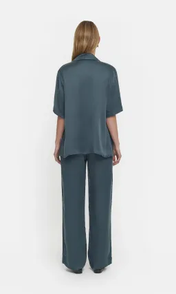 Viktoria and Woods Chorus Shirt Size 1 and Pilot Pants Size 2 Set Deep Petrol for rent on The Volte - image 2