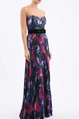 Rebecca Vallance Marlee Gown Print Size 12 for rent on The Volte - image 3