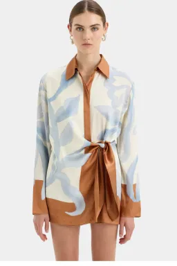 Sir The Label Sorrento Shirt Dress Multi Size 8  for rent on The Volte - image 5