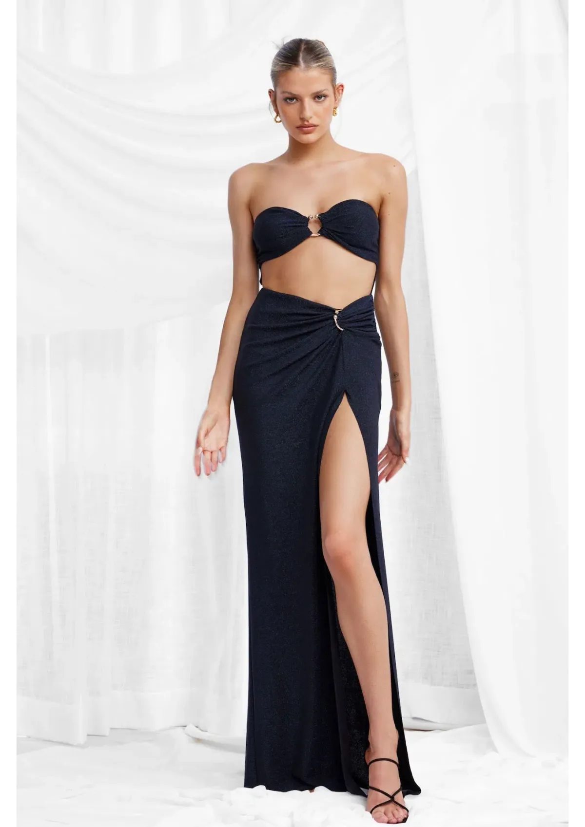 Lexi The Flavia Dress Midnight Size 10 - Image 1
