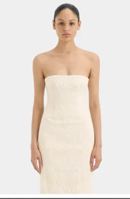Sir The Label Etienne Column Gown Cloud Jacquard Size 0 / AU 6 for rent on The Volte - image 4