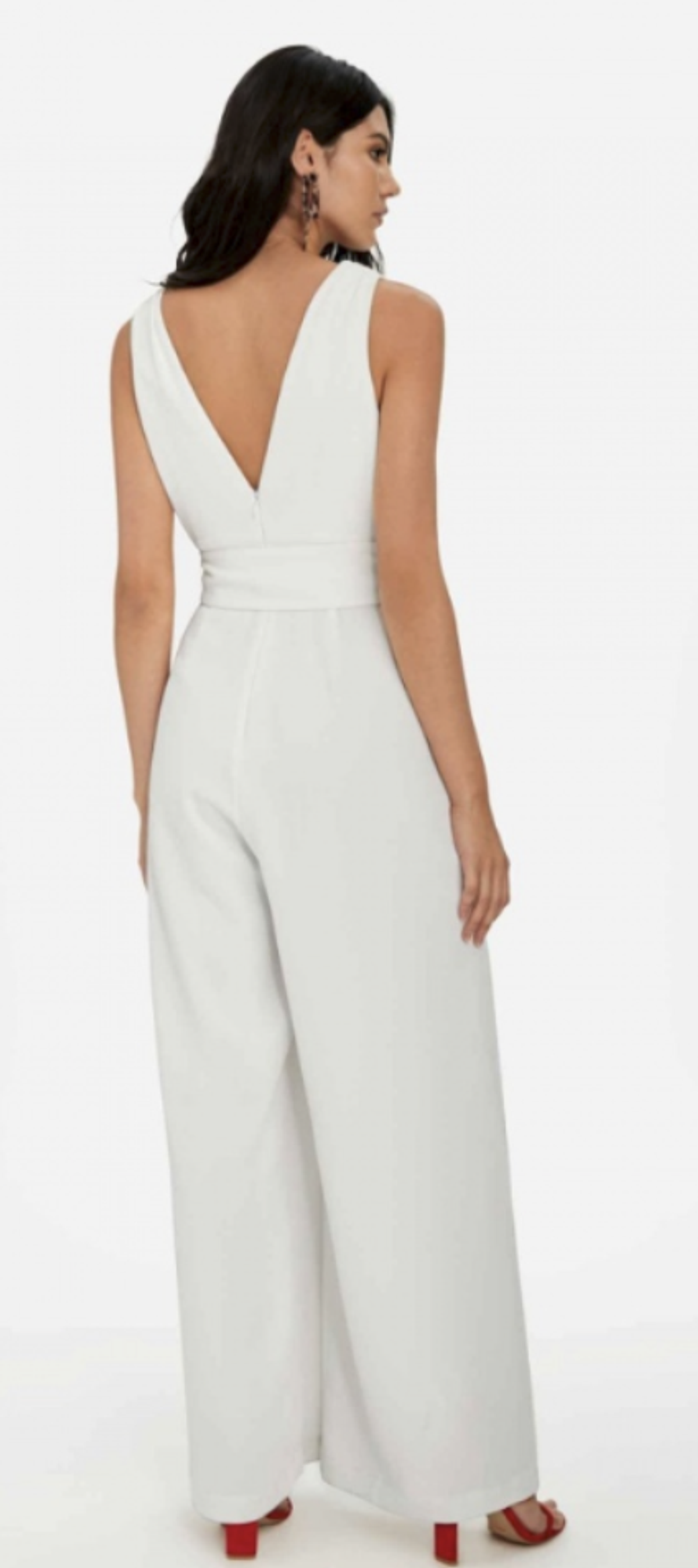 Sheike Amelia Jumpsuit White size 6 - Image 2