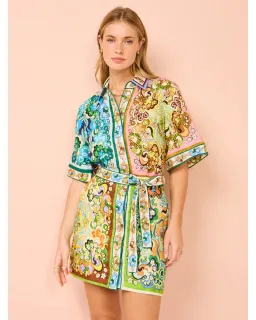 Alemais Dreamer Mini Dress Multi Size AU 12  for rent on The Volte - image 2