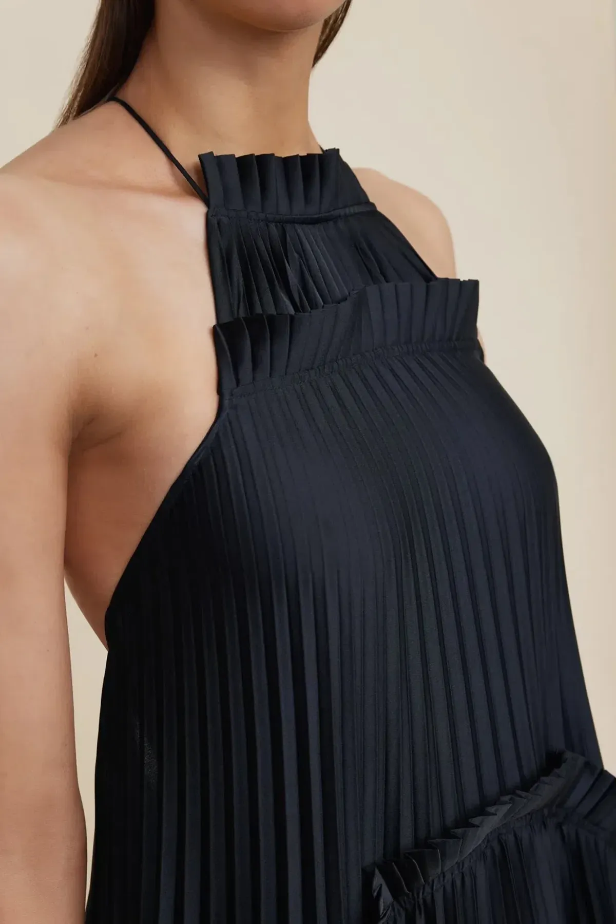 Acler Bassett Gown Black Size 8 - Image 4
