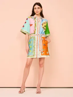 Alemais Rummy Mini Dress In Multi Size 12 for rent on The Volte - image 1