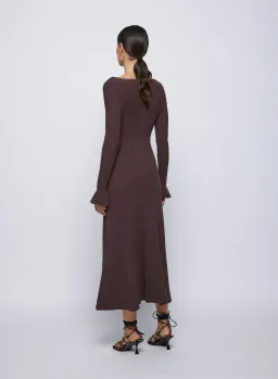 Anna Quan Larissa Dress Chocolate Size AU 8 for rent on The Volte - image 2