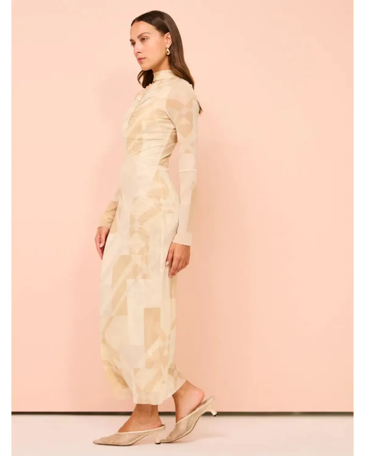 Camilla and Marc Esra Dress in Escra Print Size AU 6 - Image 2