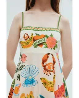 Alemais Paradiso Sundress Print Size AU 8 for rent on The Volte - image 2
