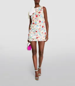 Rachel Gilbert Koko Mini Dress Beaded Multi Size 12 for rent on The Volte - image 1